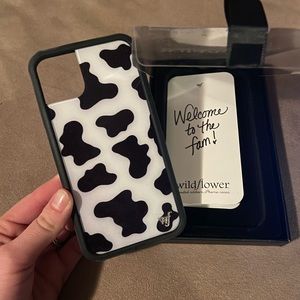 Urban Outfitters Wildflower Cow Print Case